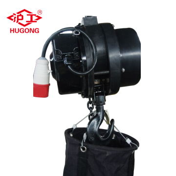 China Supplier 1 Ton Stage Hoist Electric Chain Hoist