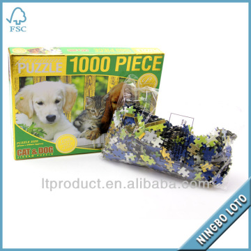 1000 Piece dog puzzle