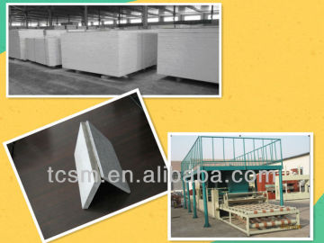 10mm glass magnesium board(magnesium oxide board/fireproof board)