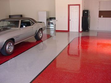 Slip Resistant Acrylic flackes for Garage Floors