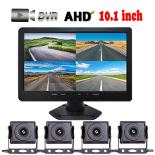 HD impermeable de 4ch en el sistema de monitoreo de vehículos