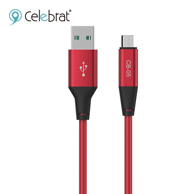 Nylon dikepang CB-05 tipe C USB kabel cepat pengisian mikro kabel USB berwarna-warni kabel USB untuk iphone