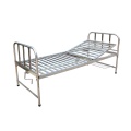 Single Crank Manual Stainless Steel Hospital Bed