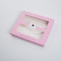 Hot Window Lid Paper Box Logo