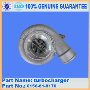 PC400-7 PC400LC-7 PC450LC-7 pengecas turbo 6156-81-8170