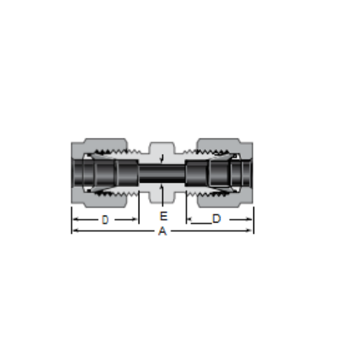 Ferrule Type Straight Union