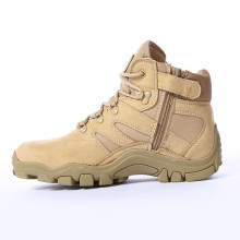 Men's Winter Tactical Ankle Boots: Breathable Leather Hiking Shoes