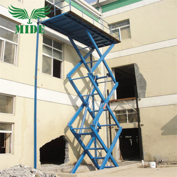 haydroliko cargo lift stationary scissor lift platform