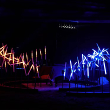 24V DMX512 Rotating LED Tube for Disco Lighting