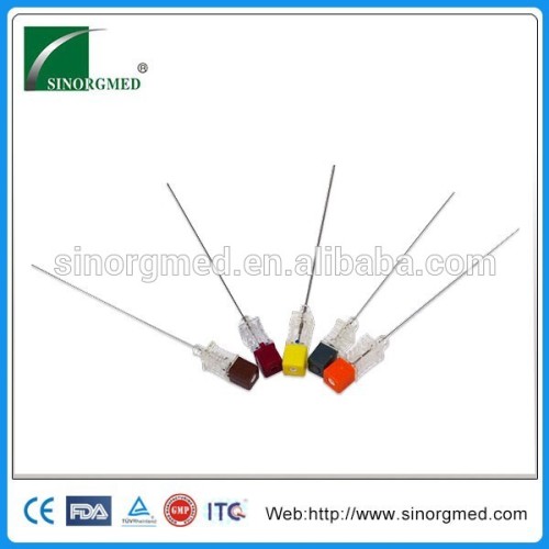 Surgical Types of Medical Stainless Steel Spinal Needle
