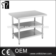 VNTS005 worktable stainless steel workbench, garage metal workbench workable