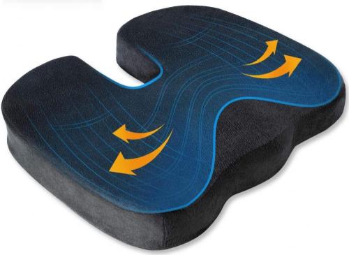 Coussin de siège en mousse à mémoire de forme Comfity Premium