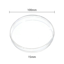 Plástico estéril de plataforma estéril Petri 100x15mm