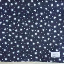 Star And Eye Dark Navy Printed Lining