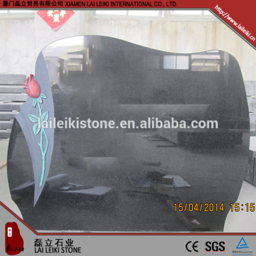 Economical nice price polished granite headstone from india import