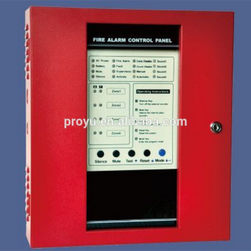 Conventional Fire Alarm Control Panel support 100pcs detectors PY-CK1004