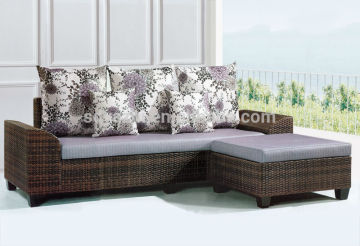 rattan sofa/ Dubai style/garden furniture/outdoor sofa /rattan outdoor furniture