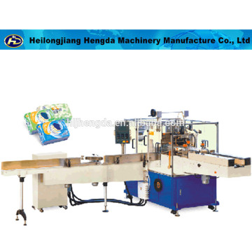 Automatic mini type facial tissue packing machine