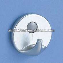 Toilet partition clothes hook