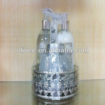 Natural cosmetics wholesale with wire basket