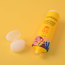 Super Oval Flat Squeeze Tube: Innovative Sunscreen & Sunblock Packaging Solution