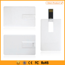 Free Samples Credit Card Shaped Usb Memory Stick Logo Print