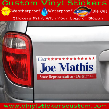 perfect removable cheap custom stickers, bumper stickers