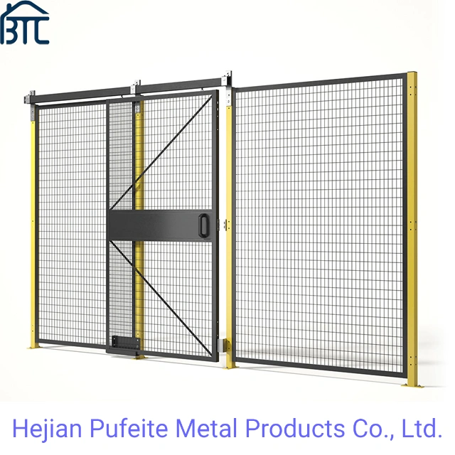 Powder Coated Modular Machine Guarding and Custom Safety Guards.