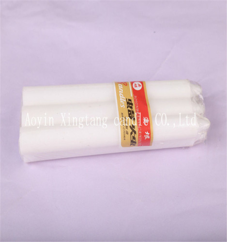 Aoyin white candle/9g-95g white candle/white fluted candle/white pillar candle