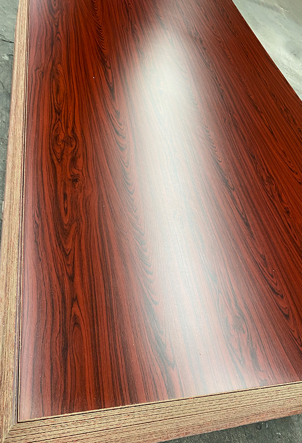 Melamine finish panel