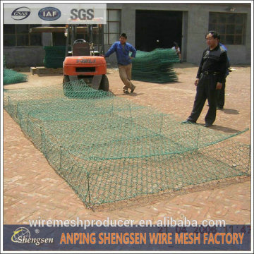 80*100MM Hexagonal Gabion Mesh For Stones