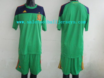 wholesale Spain Goalkeeper Soccer Jerseys Green