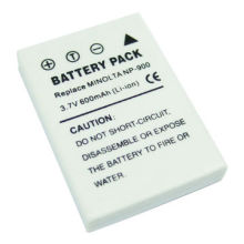 Digital Camcorder Camera Battery for Minolta NP900, 3.7V Voltage