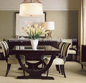 Solid wood dinning set