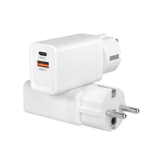 Corea Plug 65W 1C1A Gan PD τοίχο φορτιστής