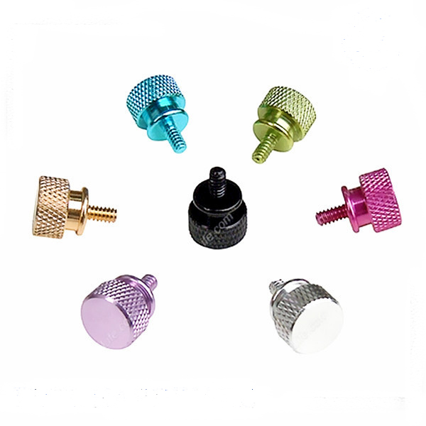 Custom Anodized Aluminum Thumb Screw