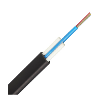 Outdoor Non Armored Aerial Flat Optical Fiber Cable