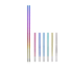 Boundless Voyage: Colorful Lightweight Korean Metal Titanium Reusable Chopsticks