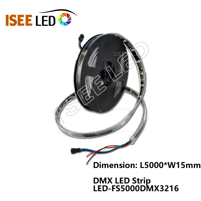 16 пиксела на метър DMX LED лента