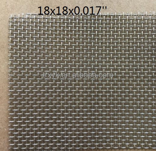 SS304 plain weave wire mesh screen for making filters