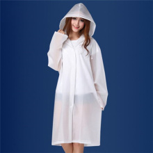 White translucent eva adult rainwear