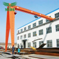 MHB semi gantry crane with electric hoist