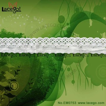 Colorful Fancy cotton Embroidery Lace Trim