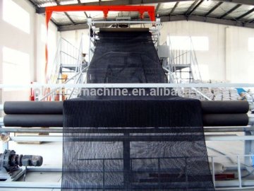 3D plastic drain net production line