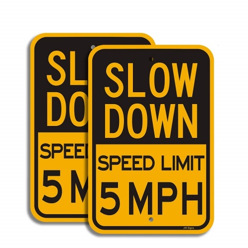 Aluminum Reflective Traffic Warning Signs Material