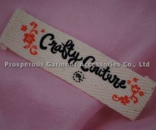 printed fabric labels for clothing