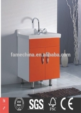 2015 new fashional design modern laundry basket cabinet