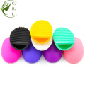 Cosmetic Egg Shape Silicone Makeup Brush Cleaning Pad