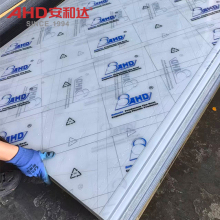 Light Blue Clear Polycarbonate PC Sheet High Strength