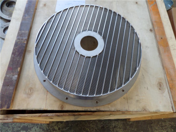 Centrifuge wedge wire screen basket